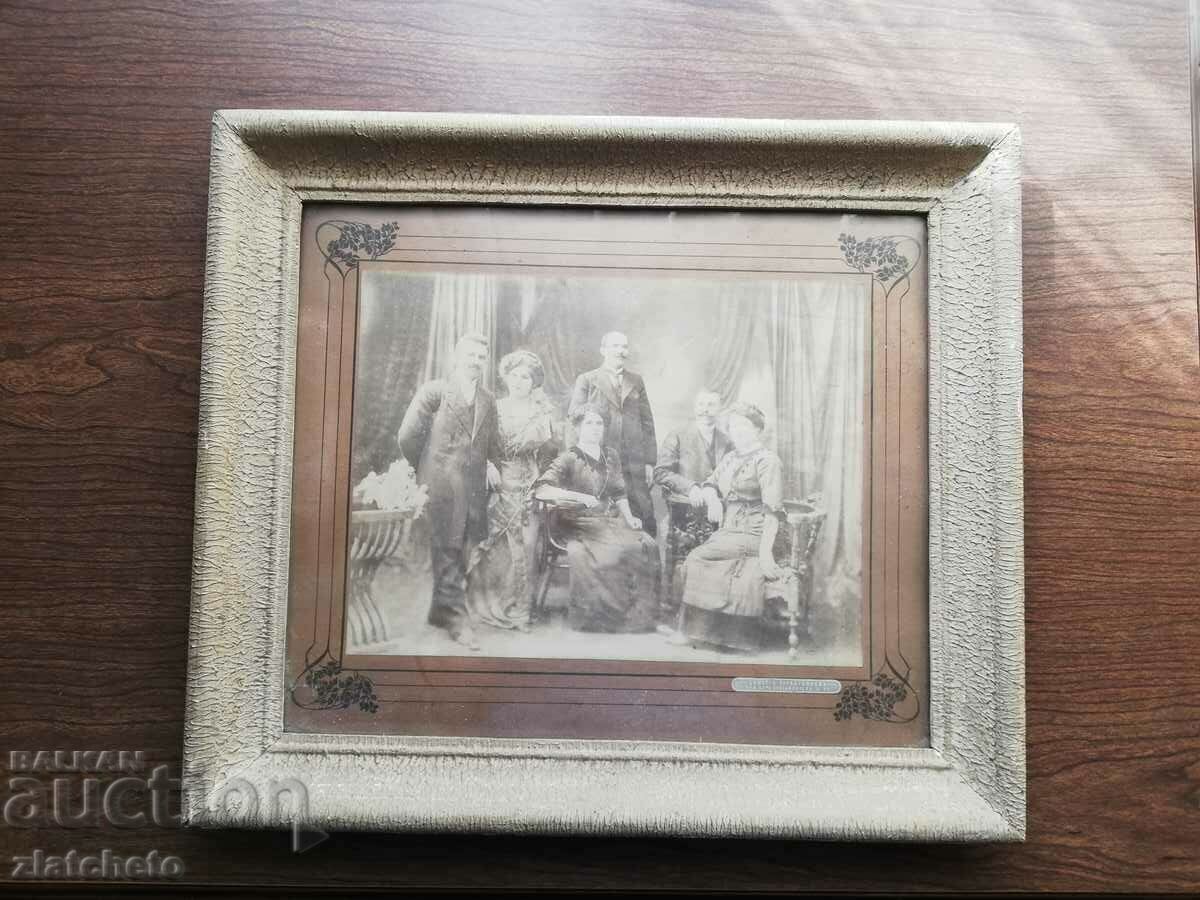 Old cardboard photo - studio Dimitar Karastoyanov with price 280.00 BGN | € 143.16 Old cardboard photo - studio Dimitar Karastoyanov with price 280.00 BGN | € 143.16