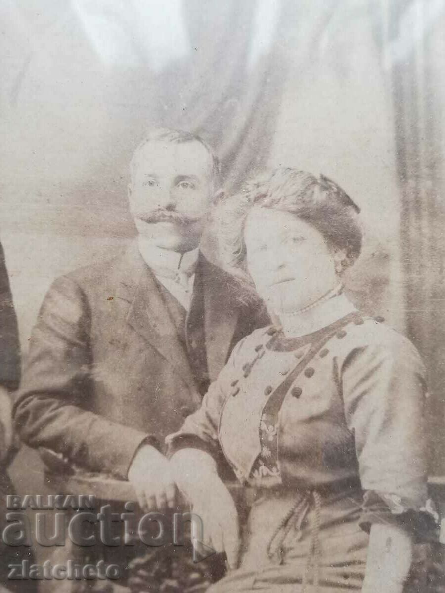 Old cardboard photo - studio Dimitar Karastoyanov - 5 Old cardboard photo - studio Dimitar Karastoyanov - 5