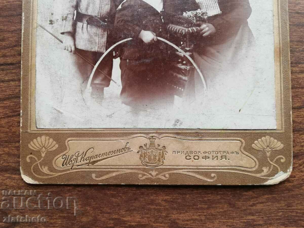 Old photo cardboard - studio Ivan Kararastoyanov - 5 Old photo cardboard - studio Ivan Kararastoyanov - 5