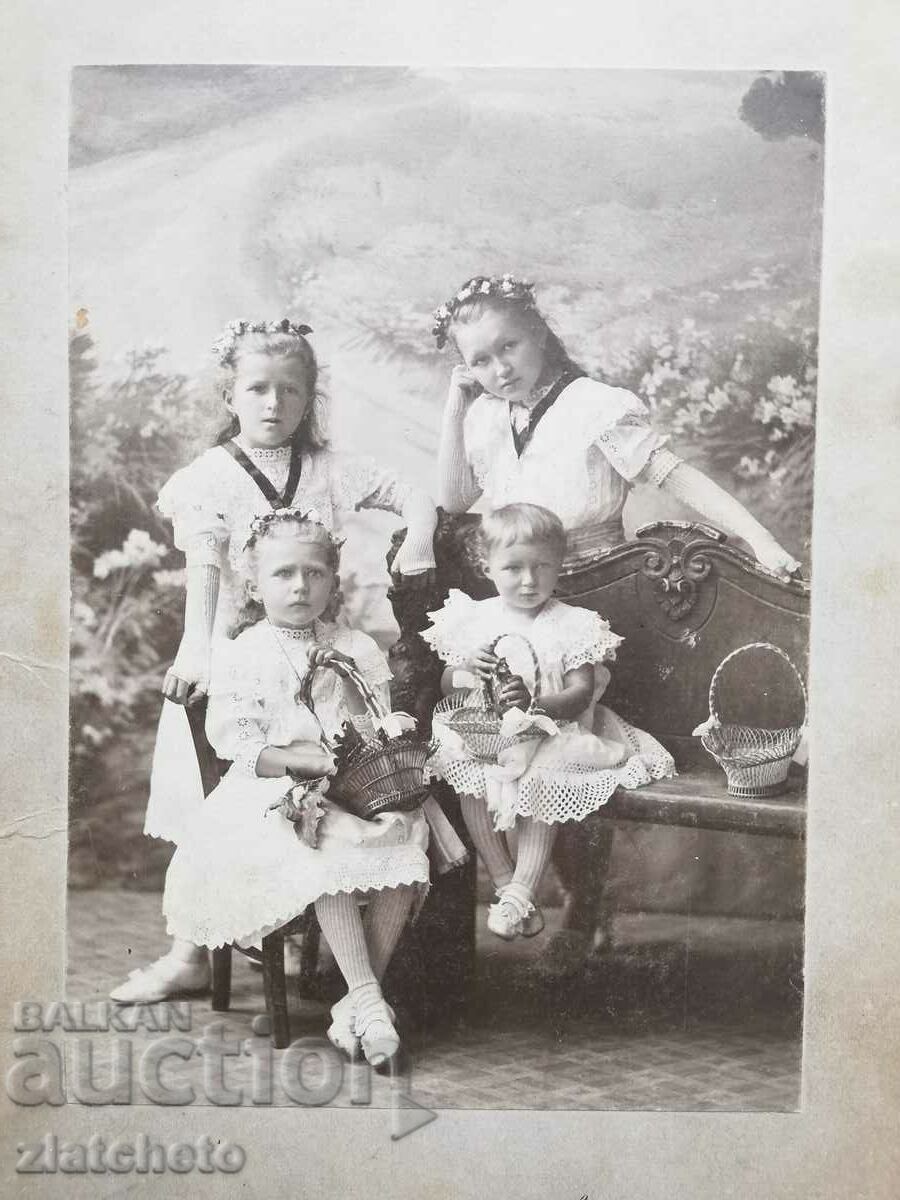 Auction Old photo cardboard - studio Ivan Kararastoyanov Auction Old photo cardboard - studio Ivan Kararastoyanov