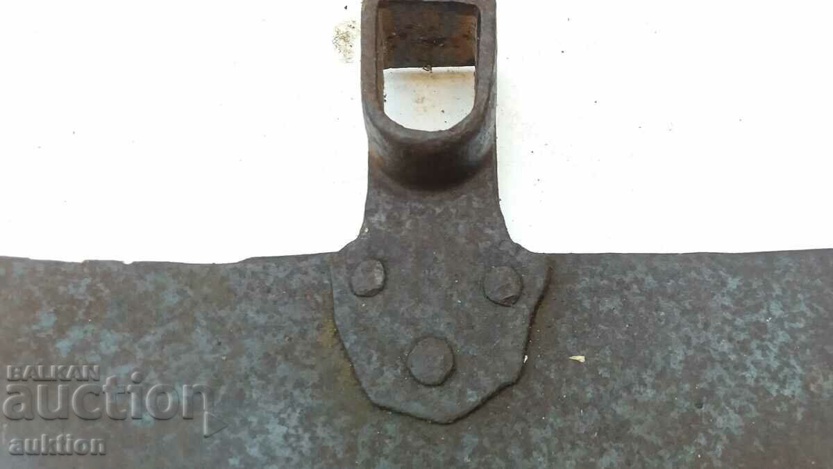 FORGED RENAISSANCE HOE, TOOL, BLADE - 5 FORGED RENAISSANCE HOE, TOOL, BLADE - 5