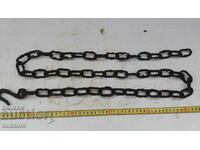 FORGED RENAISSANCE CHAIN, VERUGA, COPPER FIREPLACE