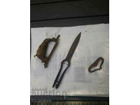 Forged scissors, cleaver and hand rake