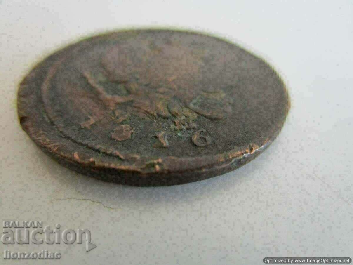 Delivery of ❗❗❗Russia, 2 kopecks 1816, uncleaned, patina, rare❗❗❗