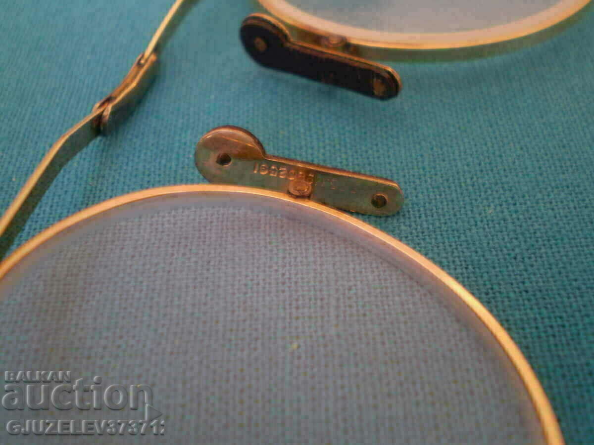 antique collectible theater glasses gilt - 6 antique collectible theater glasses gilt - 6