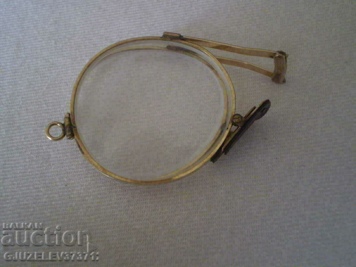 antique collectible theater glasses gilt - 7 antique collectible theater glasses gilt - 7