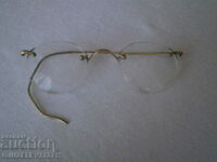 antique collectible glasses gold plating