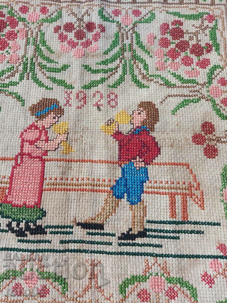 Delivery of TAPESTRY - EMBROIDERY - 1928 Delivery of TAPESTRY - EMBROIDERY - 1928