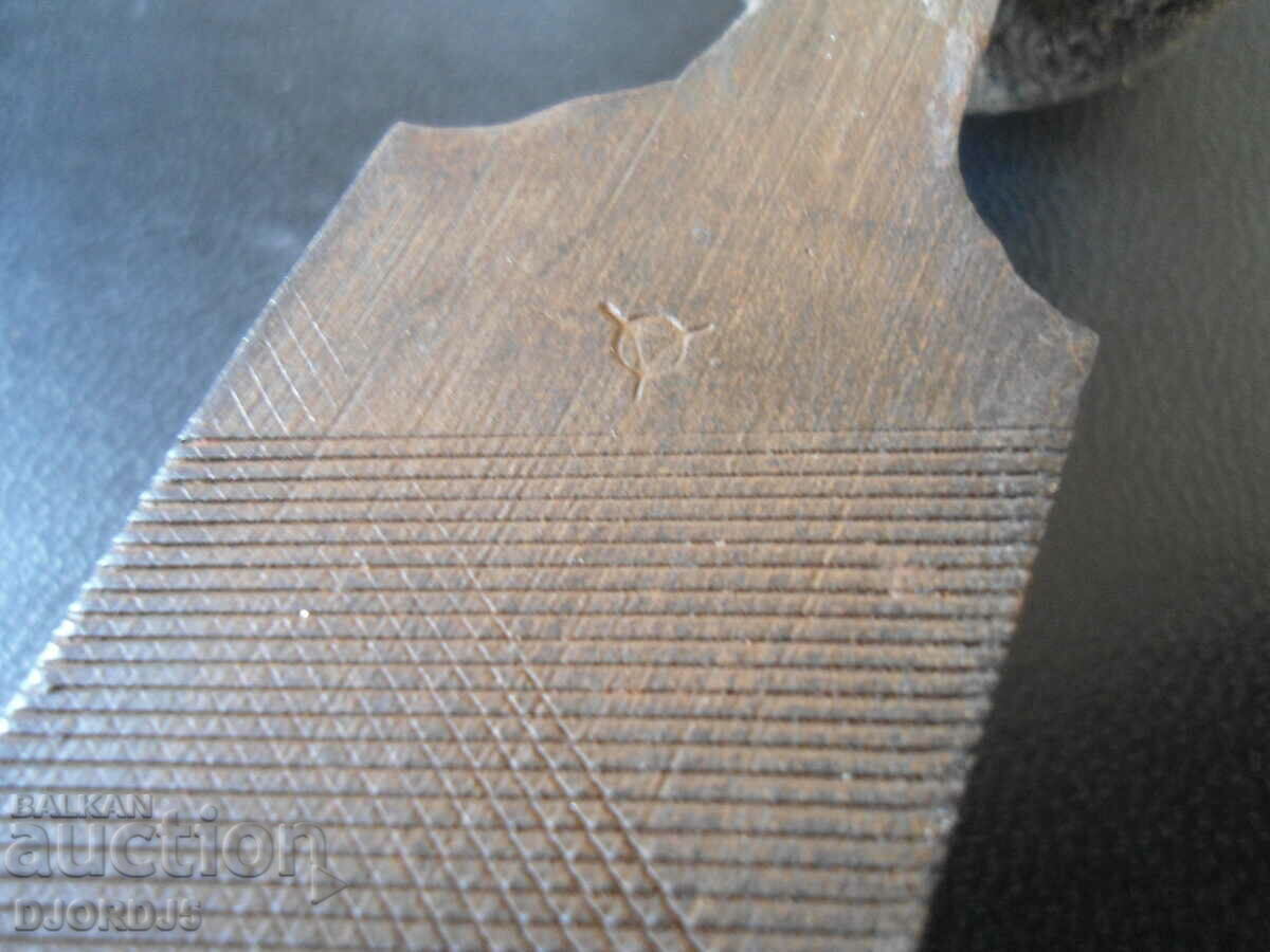 Old hacksaw, markings, wooden handle with price 4.00 BGN | € 2.05 Old hacksaw, markings, wooden handle with price 4.00 BGN | € 2.05