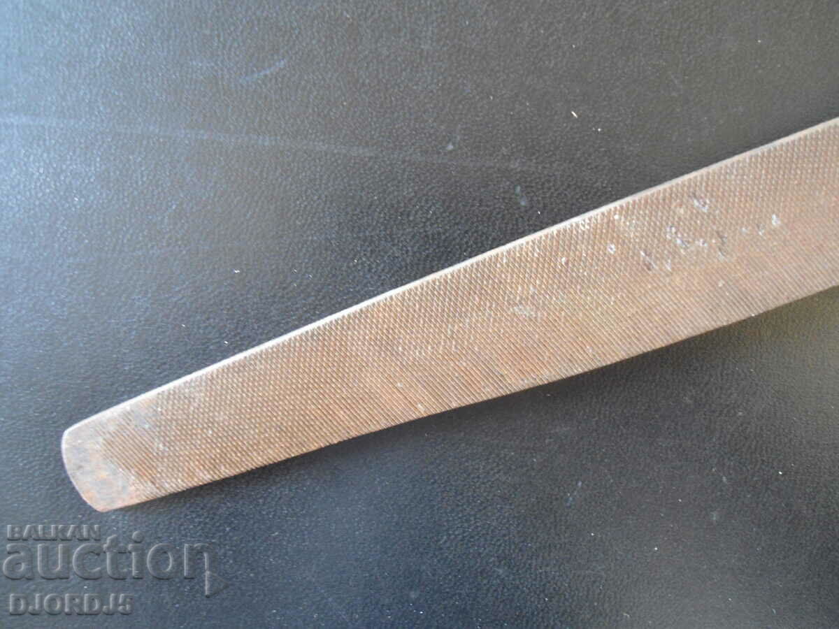 Delivery of Old hacksaw, markings, wooden handle Delivery of Old hacksaw, markings, wooden handle