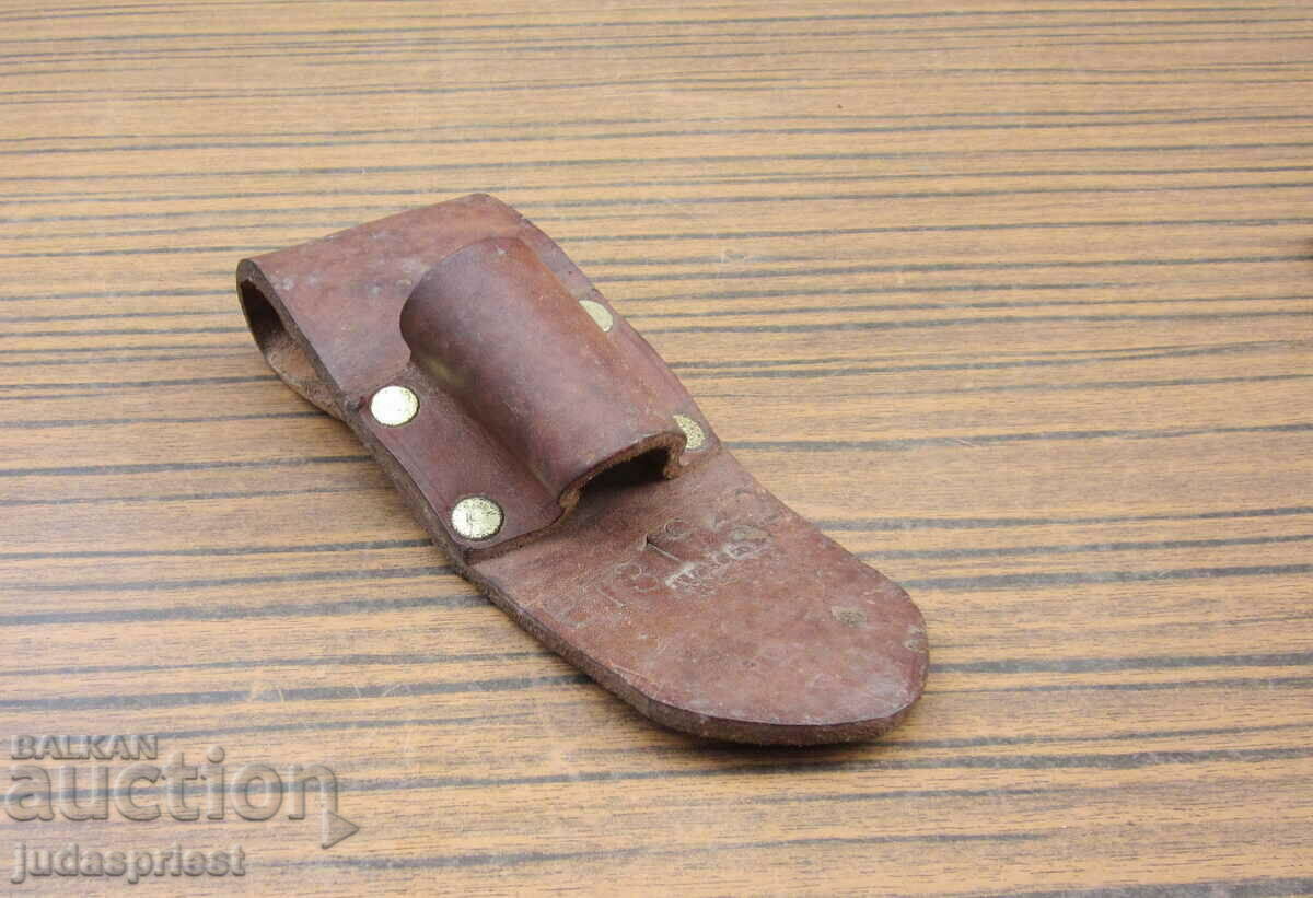 Auction old leather holster holster carrier for military knife bayonet Auction old leather holster holster carrier for military knife bayonet