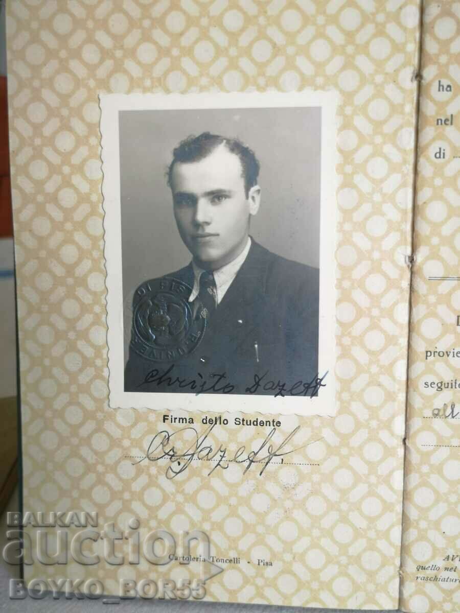 Auction Vintage Original Italian Student Booklet 1935 Auction Vintage Original Italian Student Booklet 1935