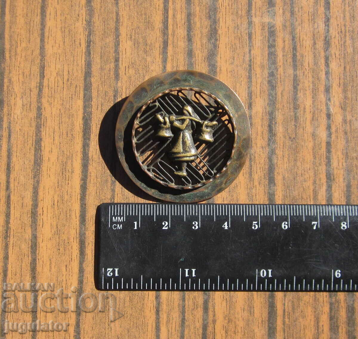 Bulgarian Renaissance brooch jewelry woman in folk costume - 7 Bulgarian Renaissance brooch jewelry woman in folk costume - 7