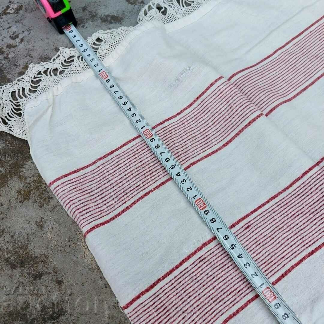 АВТЕНТИЧНА СТАРА КЪРПА ДАНТЕЛА МЕСАЛ ПЕШКИР НОСИЯ ЕТНО - 6 АВТЕНТИЧНА СТАРА КЪРПА ДАНТЕЛА МЕСАЛ ПЕШКИР НОСИЯ ЕТНО - 6