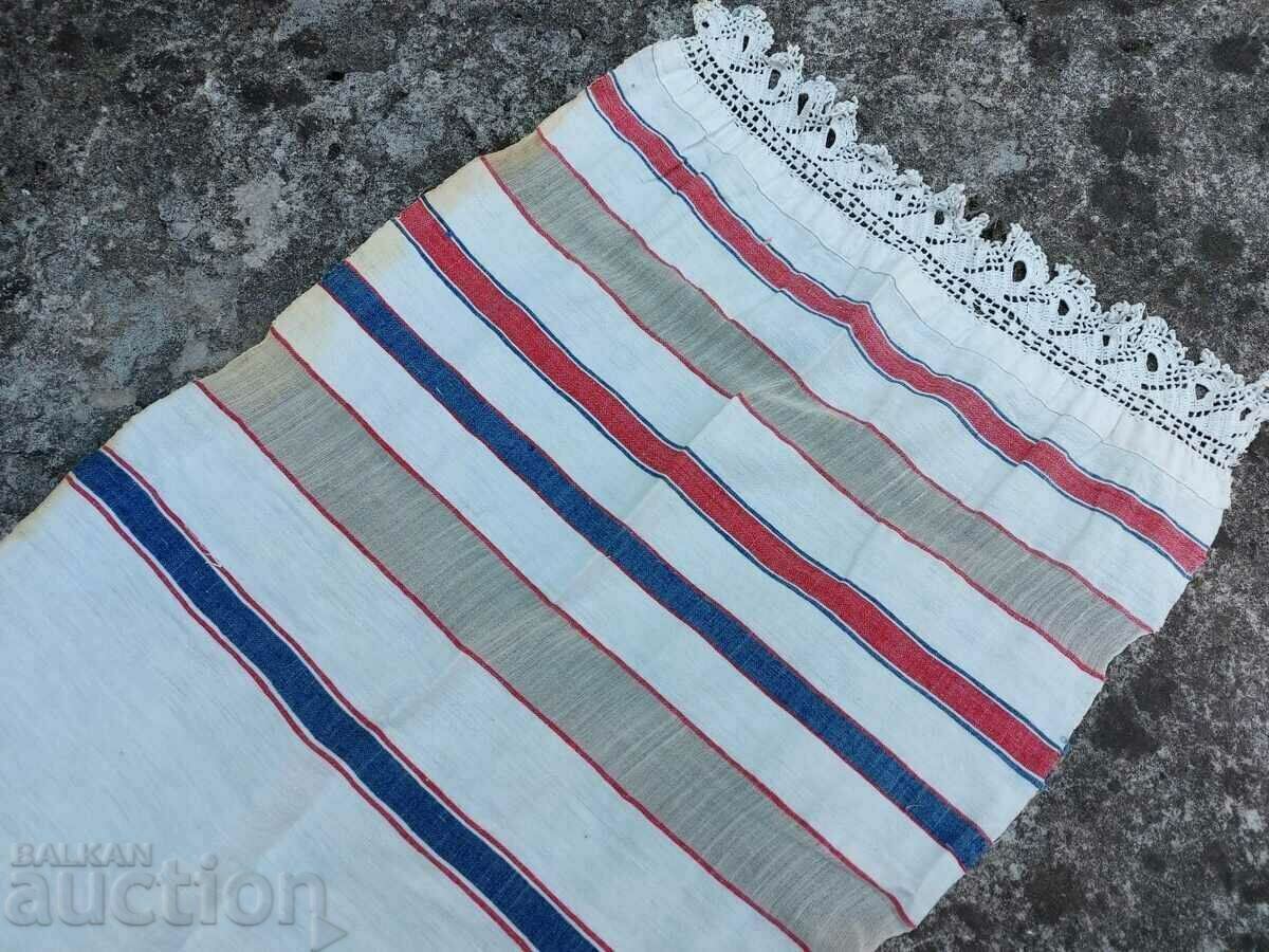 AUTHENTIC OLD TOWEL LACE MESAL TOWEL WEAR ETHNO - 6 AUTHENTIC OLD TOWEL LACE MESAL TOWEL WEAR ETHNO - 6