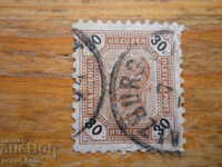 stamp - Austria "King Franz Joseph" - 1891