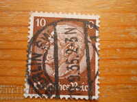 марка - Германия "Хинденбург" - 1933 г