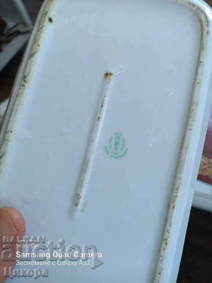 Delivery of OLD PORCELAIN TRAY PLATE