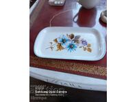 OLD PORCELAIN TRAY PLATE