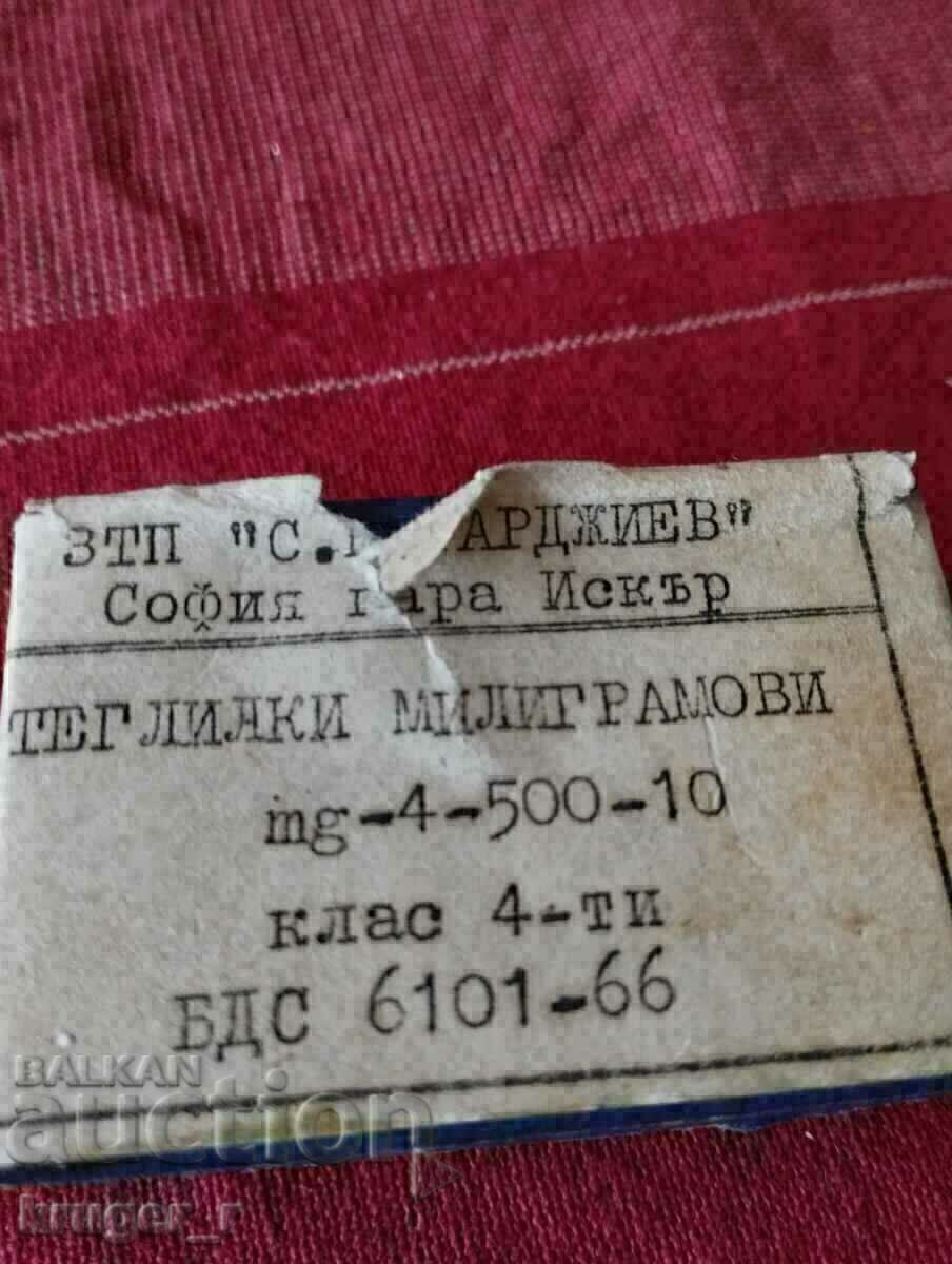 Livrarea Cântare vechi de miligrame BDS 6101 - 66