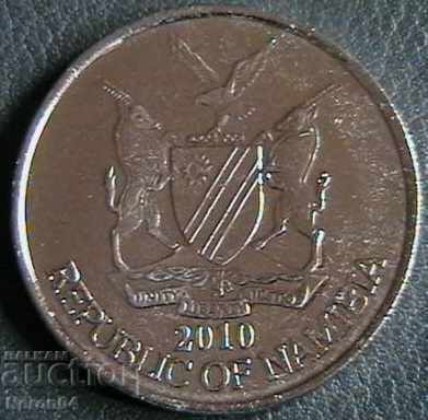50 cents 2010, Namibia with price € 2.04 | 3.99 BGN