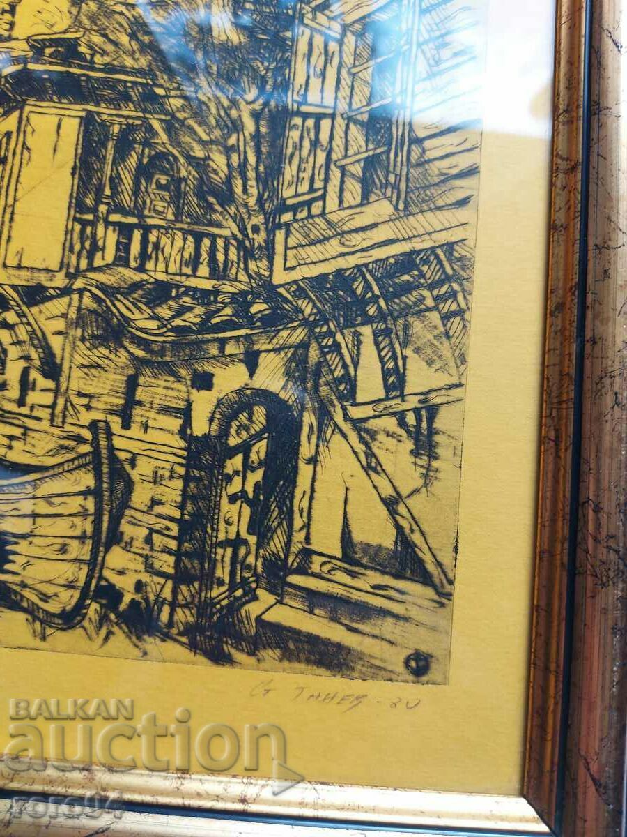 SOZOPOL - DRY NEEDLE 2/10 - St. TANEV 80 years old - 5 SOZOPOL - DRY NEEDLE 2/10 - St. TANEV 80 years old - 5