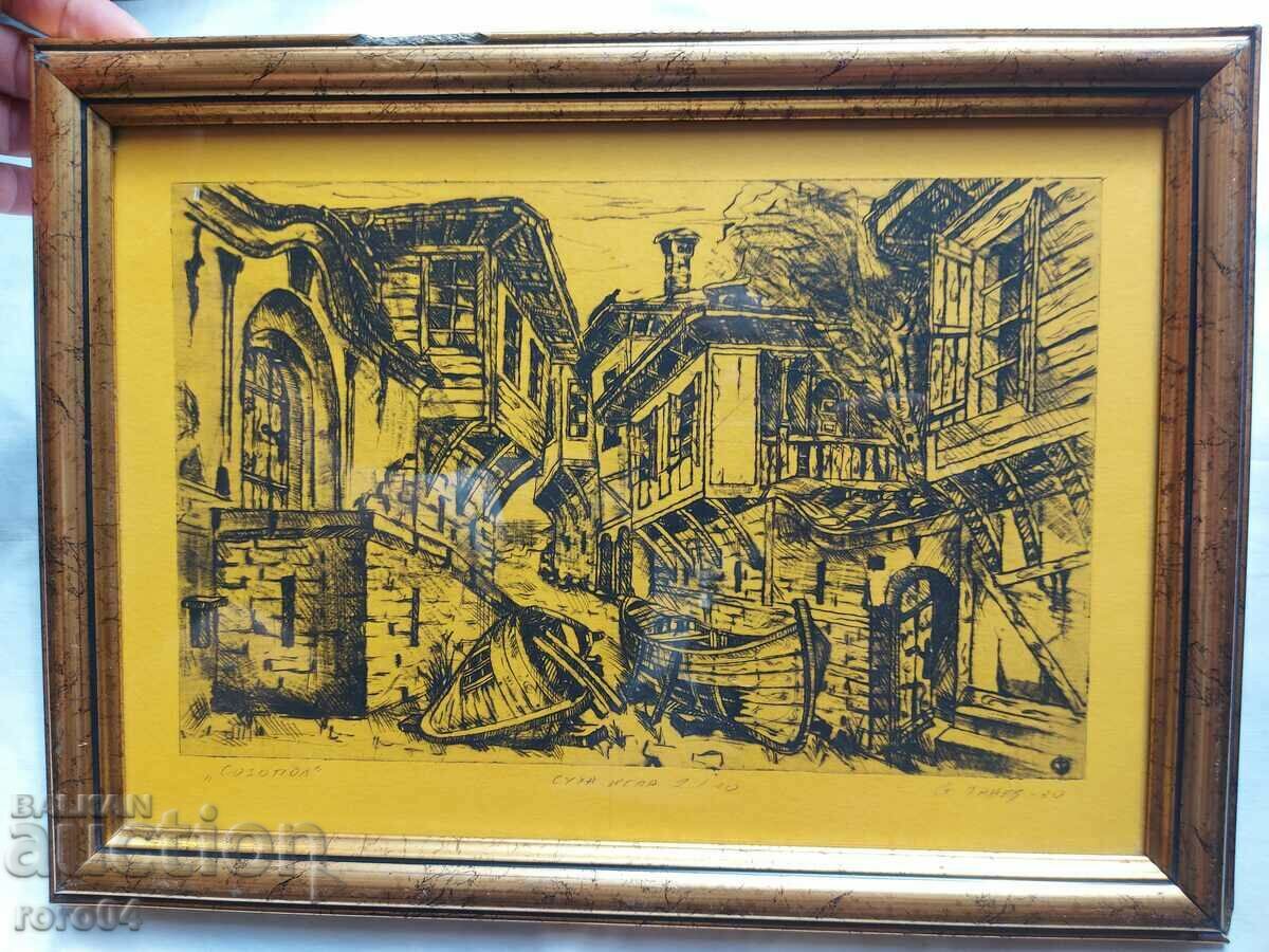 SOZOPOL - DRY NEEDLE 2/10 - St. TANEV 80 years old - 7 SOZOPOL - DRY NEEDLE 2/10 - St. TANEV 80 years old - 7