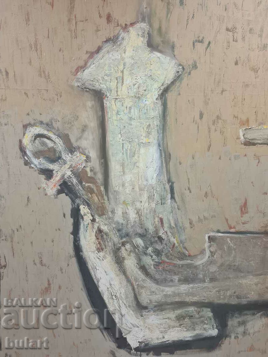 Painting "FRAGMENT" Valentin Uzunov 2000 M/B signed with price 8000.00 BGN | € 4090.34 Painting "FRAGMENT" Valentin Uzunov 2000 M/B signed with price 8000.00 BGN | € 4090.34