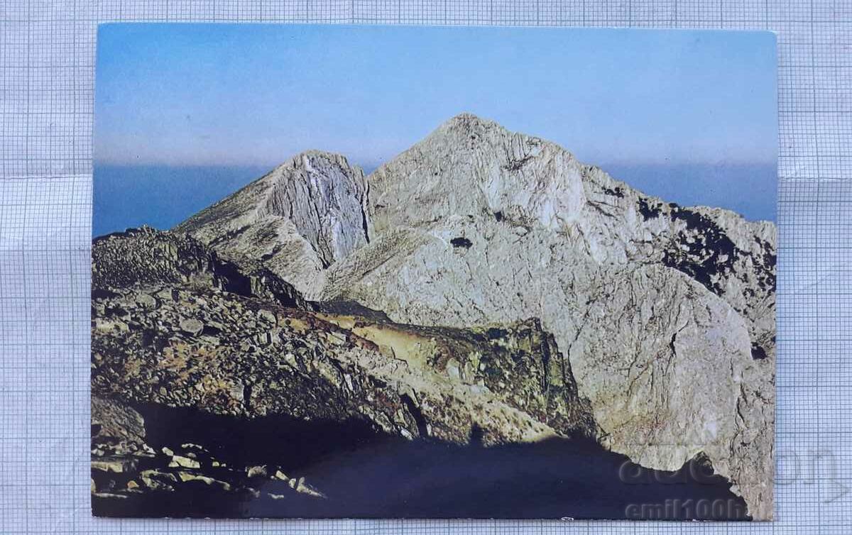 Hartă - vârful Pirin Sinanitsa