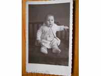 стара бебешка снимка - 1937 г