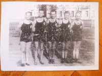 photo - German soldiers - athletes - WWII (reproduction)