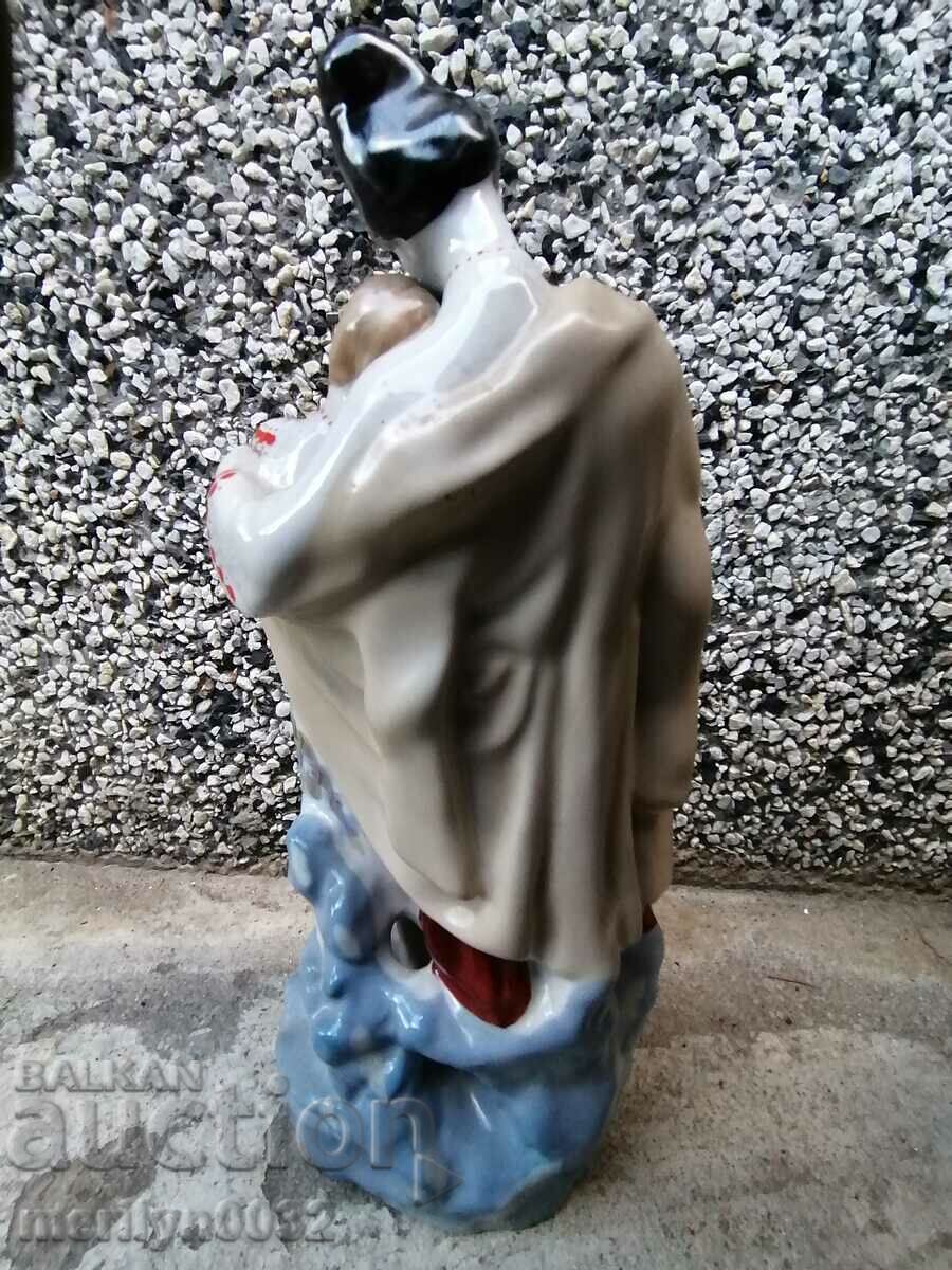 Porcelain figure, sculpture, statuette, porcelain, USSR - 5
