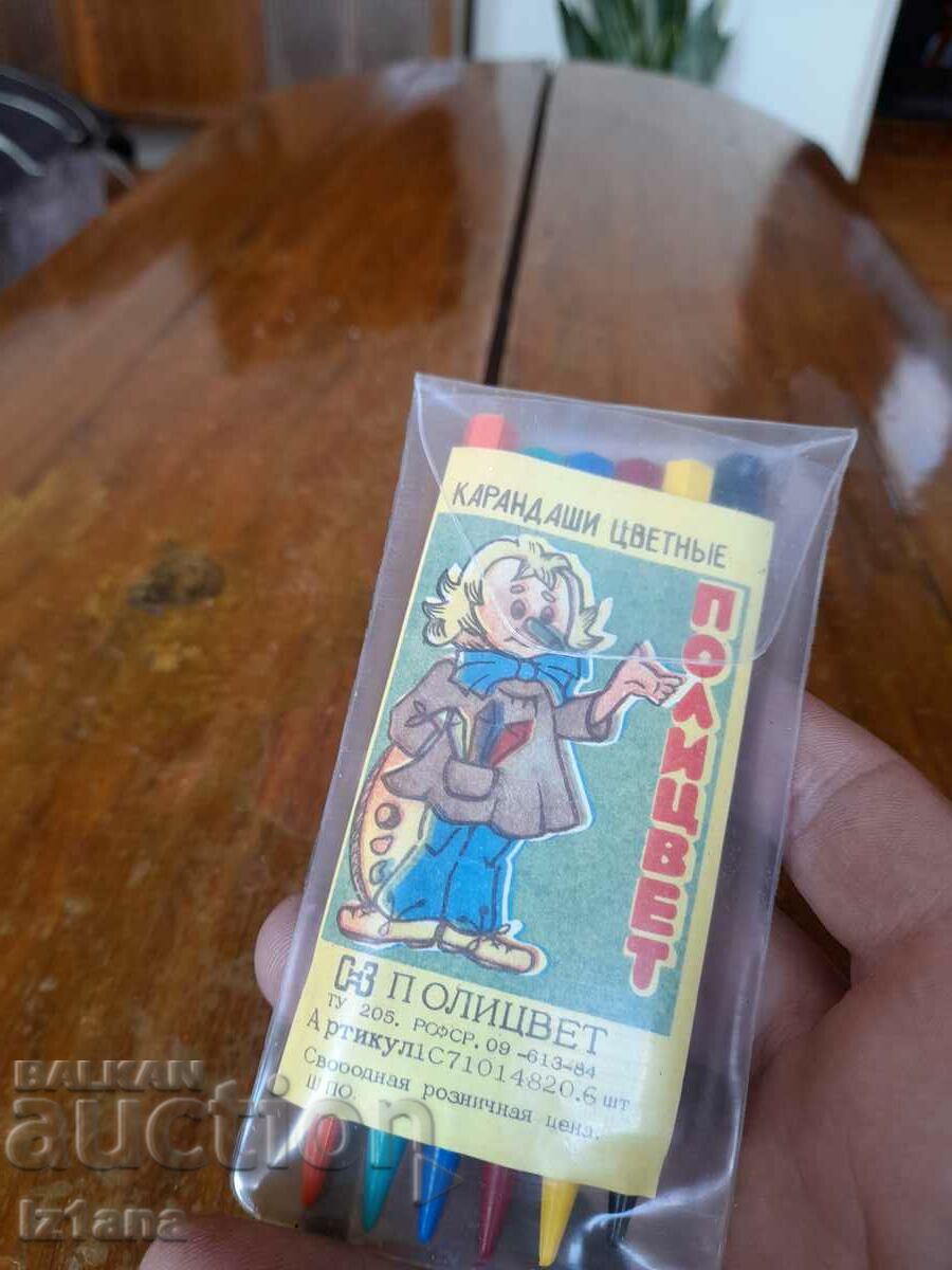 Old colored pencils Polycolor with price 25.00 BGN | € 12.78 Old colored pencils Polycolor with price 25.00 BGN | € 12.78