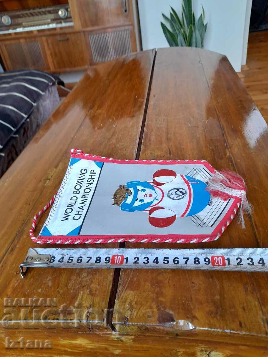 Доставка на Старо флагче WBC,Бокс Москва 1989 Доставка на Старо флагче WBC,Бокс Москва 1989