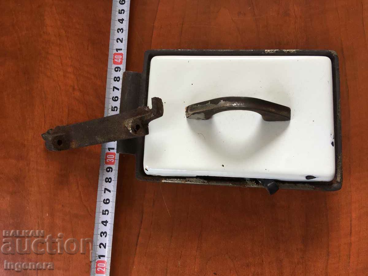 ENAMELED VULCAN WOOD STOVE DOOR with price 15.00 BGN | € 7.67 ENAMELED VULCAN WOOD STOVE DOOR with price 15.00 BGN | € 7.67