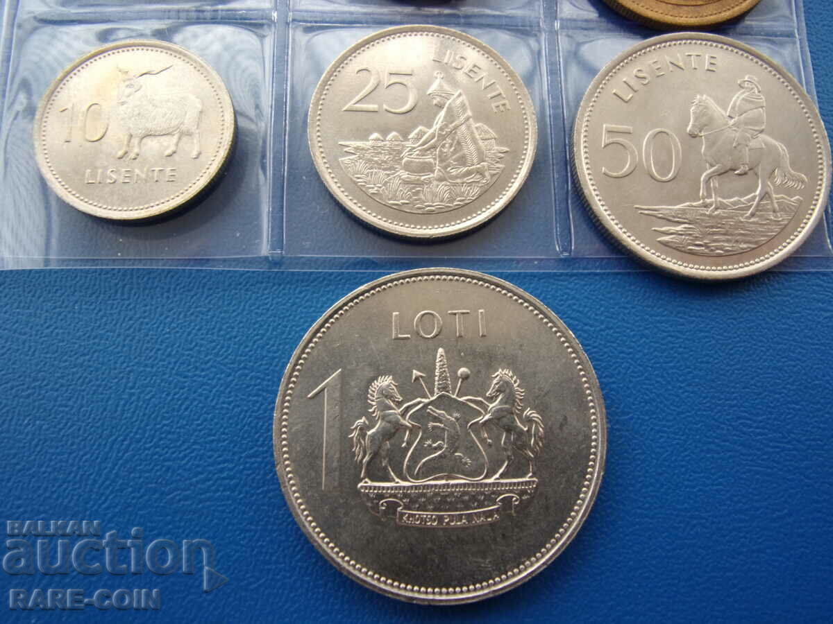 Livrarea RS(43) Lot Lesotho 1979 UNC Rar