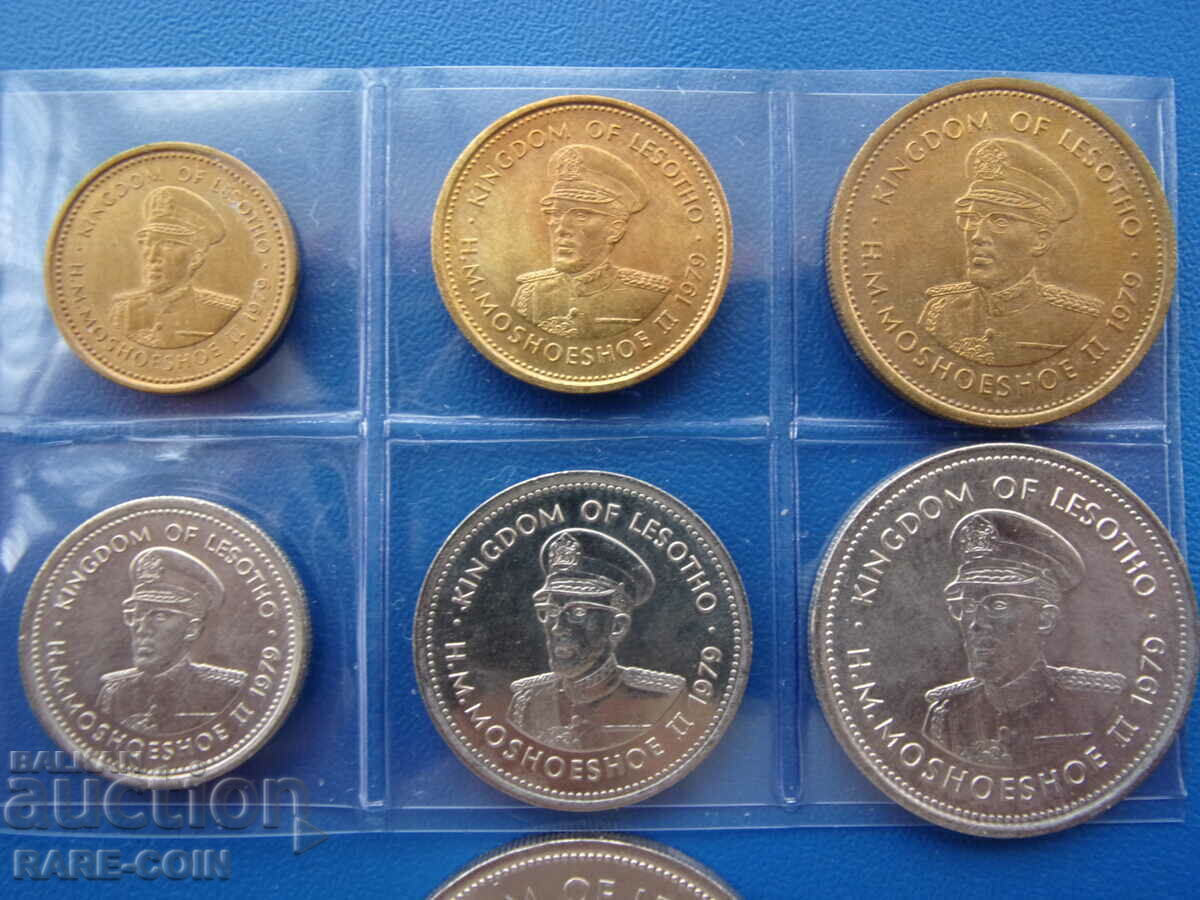 RS(43) Lot Lesotho 1979 UNC Rar - 6