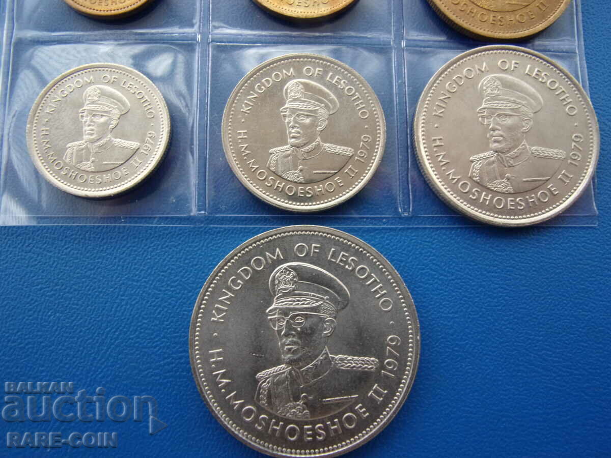 RS(43) Lot Lesotho 1979 UNC Rar - 7