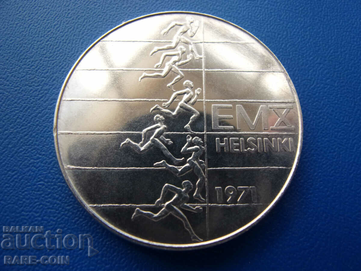 RS(43) Finlanda 10 Markkaa 1971 UNC Argint 24,2 g. Rar cu preț € 21.47 | 41.99 BGN