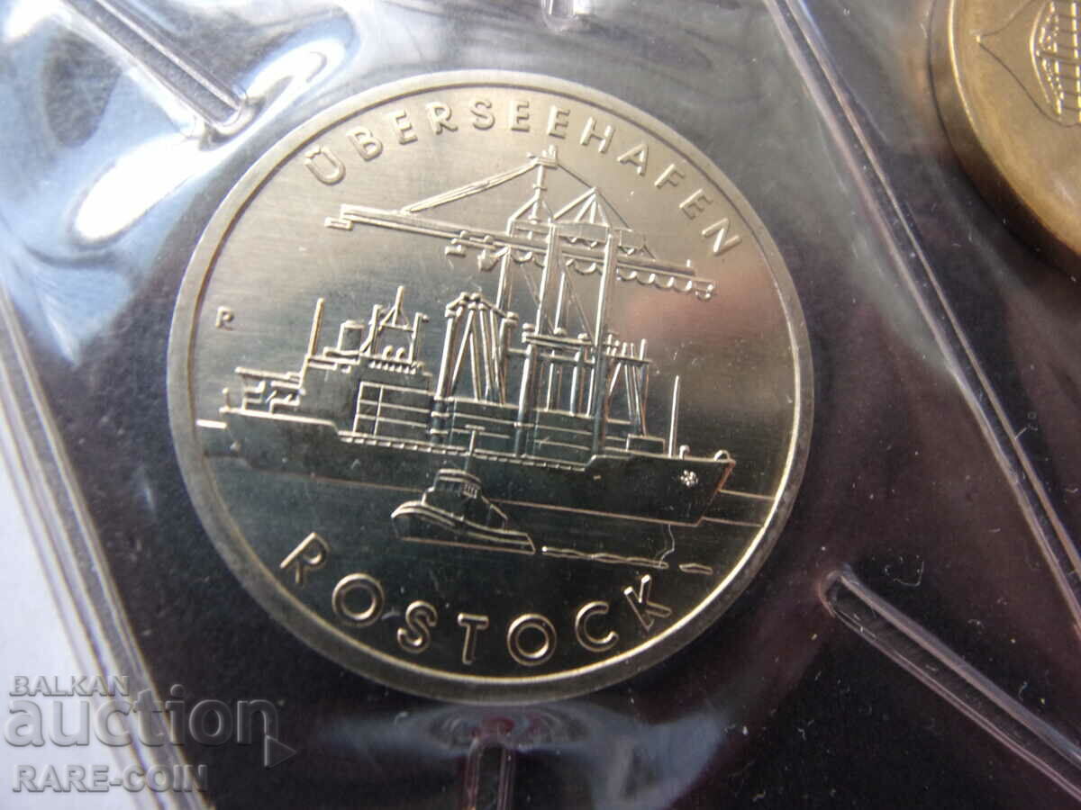 Παράδοση RS(43) GDR Σετ 5 γραμματοσήμων + μετάλλιο 1988 UNC Σπάνιο