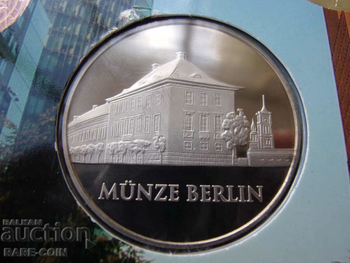 RS(43) Berlin Set 8 monede euro 2003 Medalie de argint UNC Rare - 6