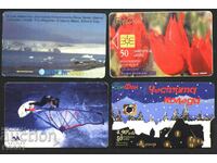 4 phono cards from Bulgaria
