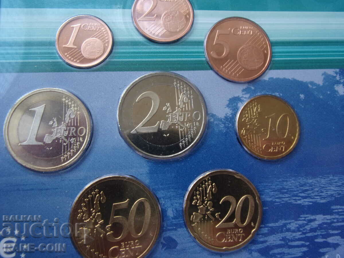 Licitație RS(43) Olanda Set 8 Monede Euro 2000 UNC Rare