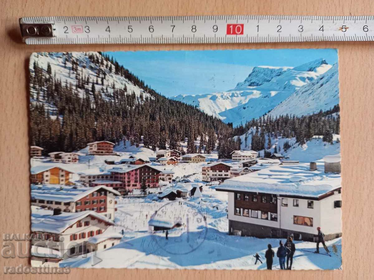 Картичка от Лех ам Арлберг Postcard Lech am Arlberg
