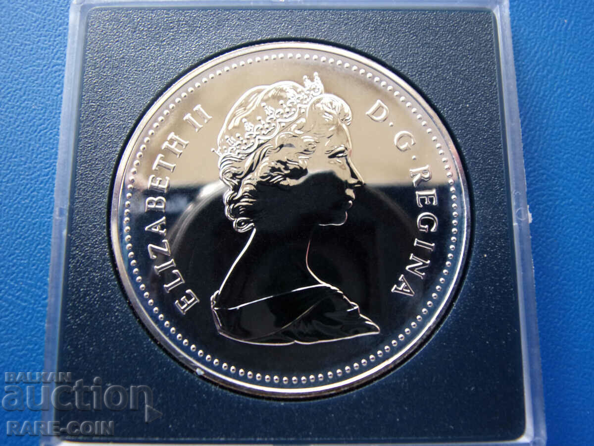 RS(43) Canada 1 dolar 1984 Argint 23,32 grame UNC Rare cu preț € 21.47 | 41.99 BGN RS(43) Canada 1 dolar 1984 Argint 23,32 grame UNC Rare cu preț € 21.47 | 41.99 BGN