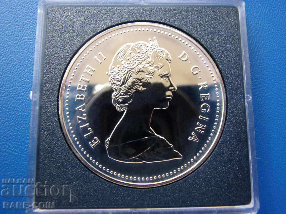 RS(43) Canada 1 dolar 1986 Argint 23,32 grame UNC Rare cu preț € 21.47 | 41.99 BGN