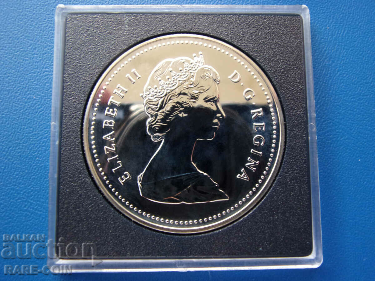 RS(43) Canada 1 dolar 1988 Argint 23,32 grame UNC Rare cu preț € 21.47 | 41.99 BGN