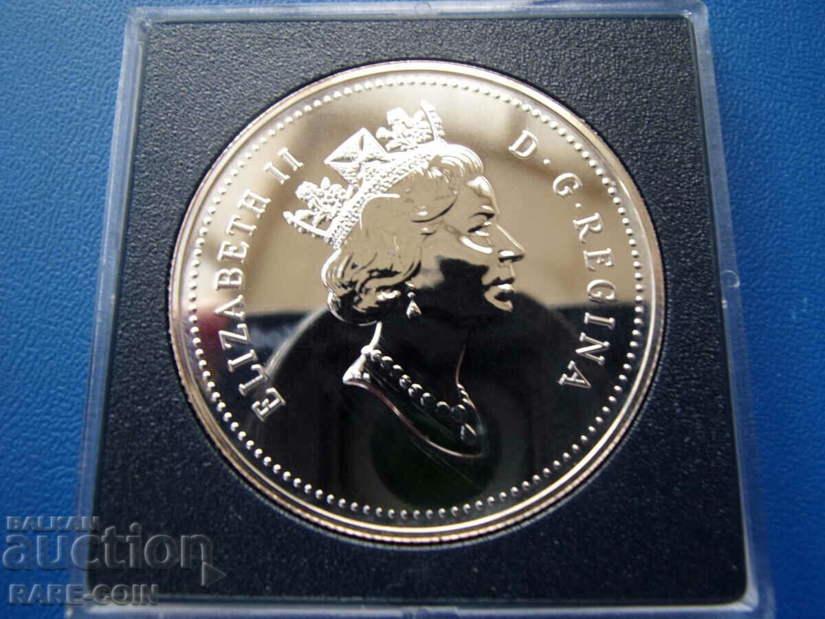 RS(43) Canada 1 dolar 1990 Argint 23,32 grame UNC Rare cu preț € 21.47 | 41.99 BGN