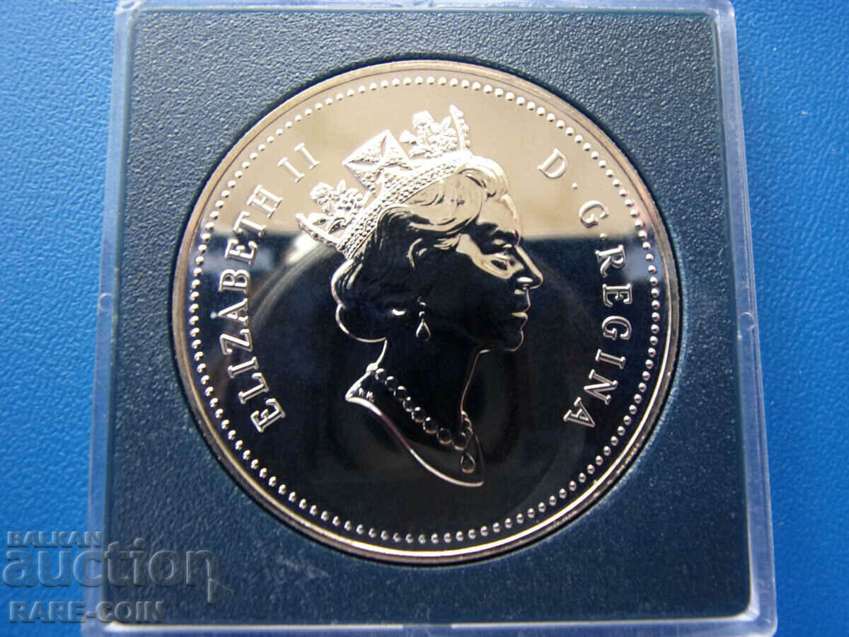 RS(43)  Канада  1  Долар  1991  Сребро 23,32 грама  UNC Rare с цена € 21.47 | 41.99 лв.
