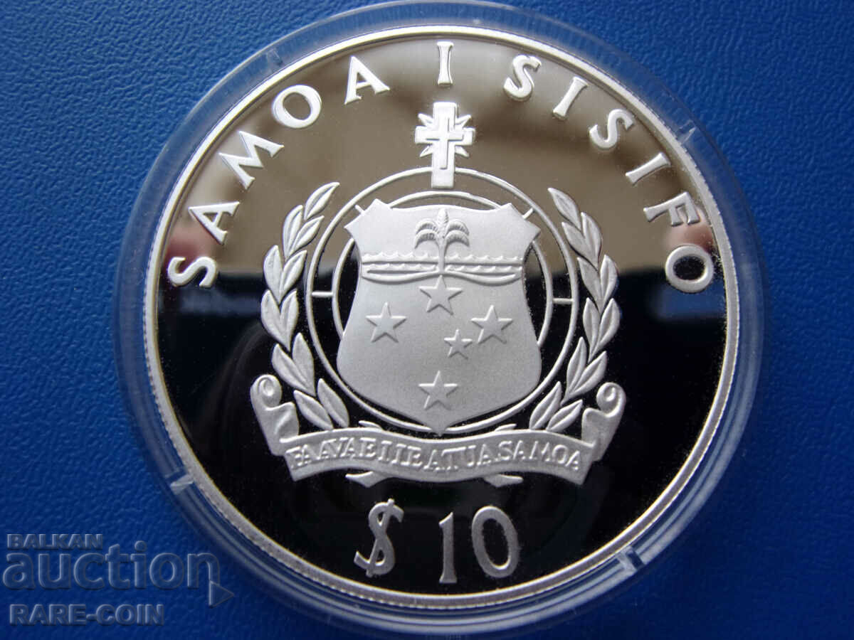 RS(43) Samoa și Sisif 10 USD 1994 UNC PROOF Rar cu preț € 58.80 | 115.00 BGN